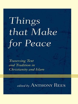 cover image of Things that Make for Peace